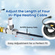 Adjust the Length of Your In-Pipe Heating Cable