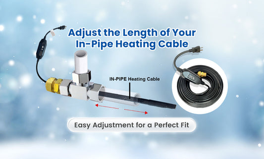 Adjust the Length of Your In-Pipe Heating Cable