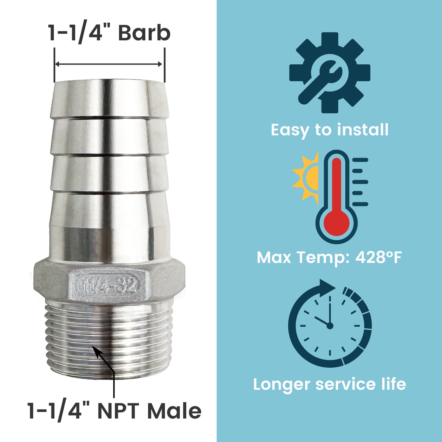MAXKOSKO In Pipe Heating Cable, CSA Certified Internal Self-regulating Heat Trace Cable for Safe Drinking Water, 3W/ft @10℃/50℉