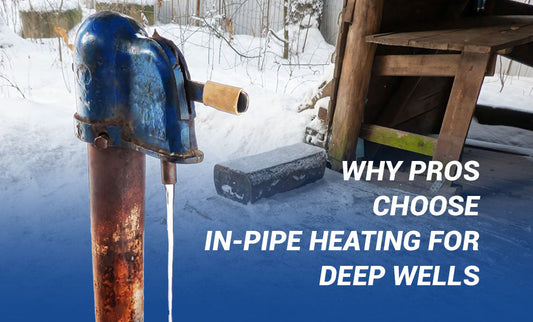Well Water Line Freeze Protection: External vs. In-Pipe Options