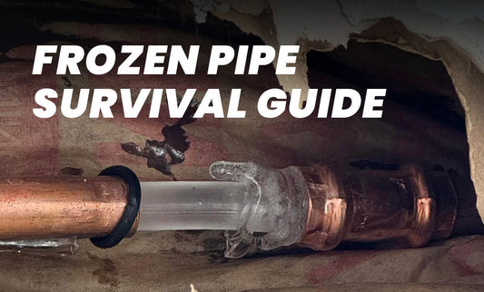 Frozen Pipe, No Water? What to Do Before It Thaws