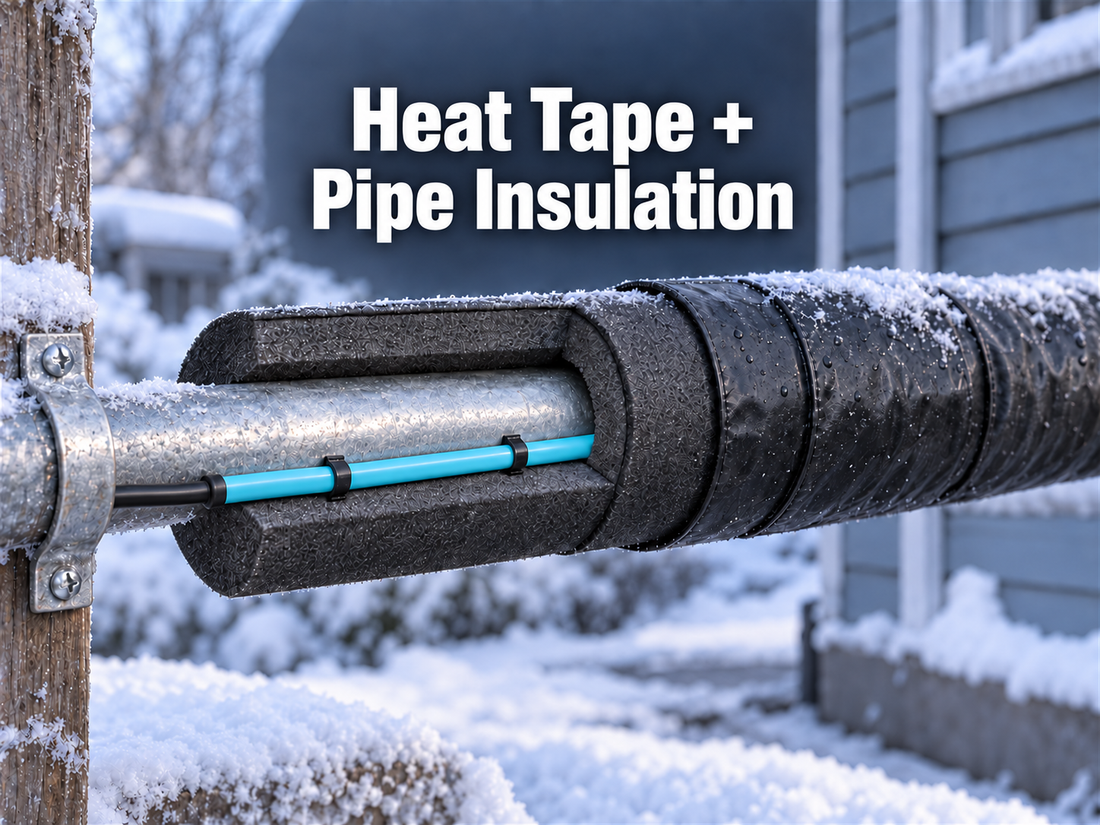 Do You Need Pipe Insulation Over Heat Tape?