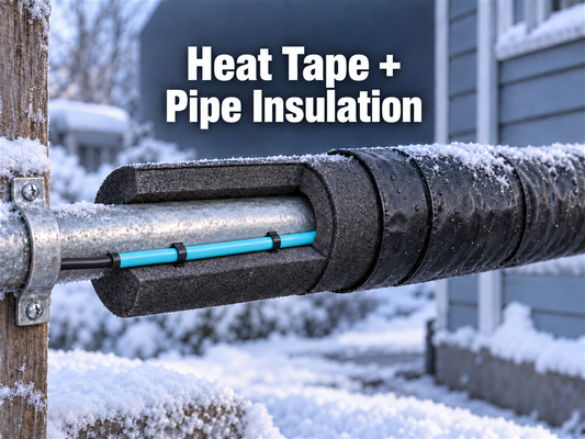 Do You Need Pipe Insulation Over Heat Tape?