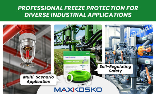 Commercial & Agricultural Freeze Protection With Self-Regulating Heat Cable