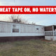 Mobile Home Heat Tape Is On but There Is No Water