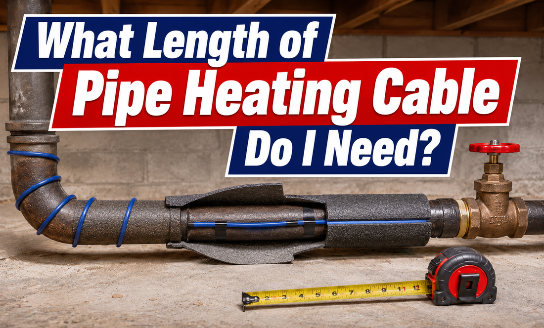What Length of Pipe Heating Cable Do I Need?