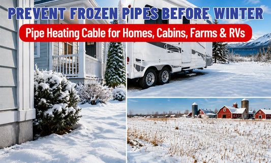 Pipe Heating Cable for Frozen Pipe Prevention: Where It Works