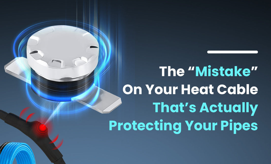 The “Mistake” On Your Heat Cable That’s Actually Protecting Your Pipes
