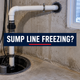 Sump Pump Discharge Pipe Freezing? Check Your PVC Line