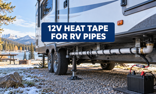 RV Pipe Freeze Protection: When 12V Heat Tape Helps and When It Doesn't