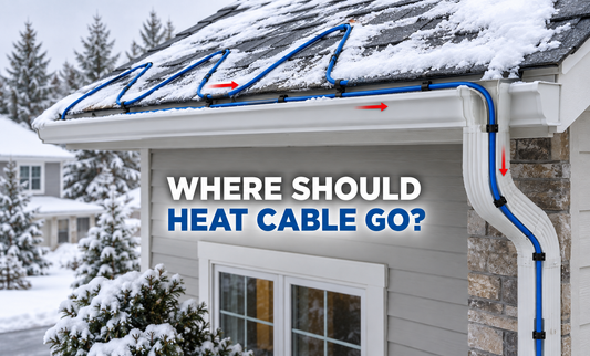 Heated Gutters Explained: Where Does the Heat Cable Actually Go?