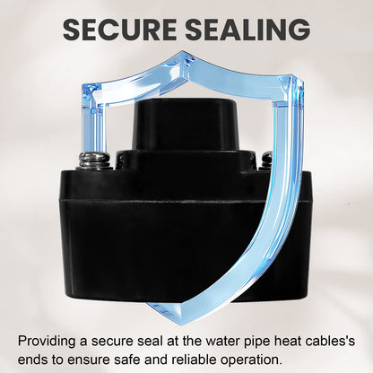 End Seal For Self-regulating Heating Tape, with a diameter of 0.3-0.5 inch (7.8-12.6 mm)