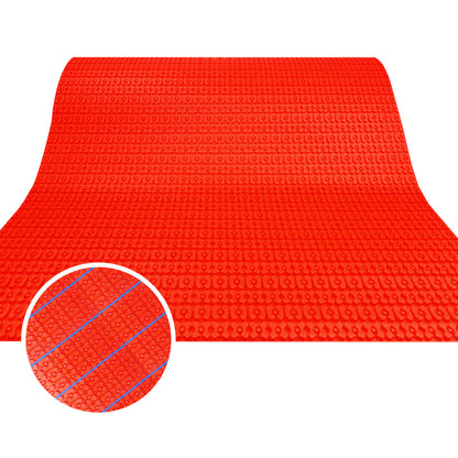 MAXKOSKO Uncoupling Membrane for Underfloor Heating Cable Installation, Waterproofing Underlayment and Crack Prevention