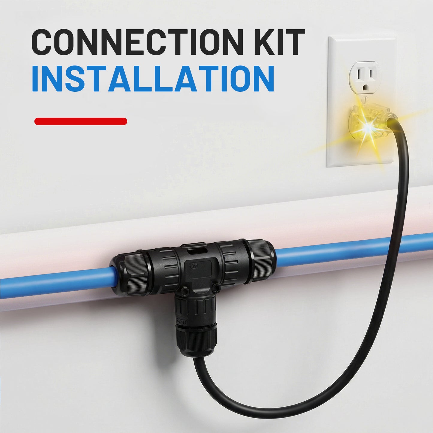 MAXKOSKO 120V Self-Regulating Pipe Heating Cable, Cut-to-Length Heat Tape for Outdoor Water Pipe Freeze Protection