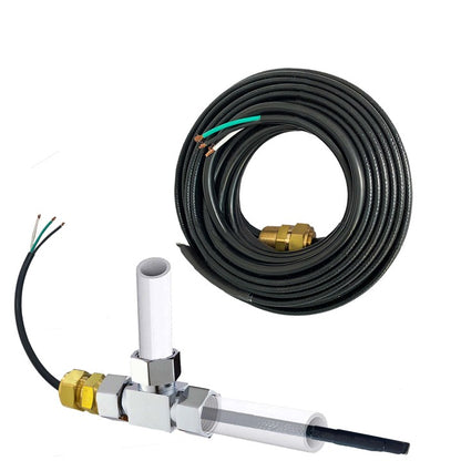 MAXKOSKO In Pipe Heating Cable, Internal Self-regulating Heat Trace Cable for Safe Drinking Water, 3W/ft @10℃/50℉